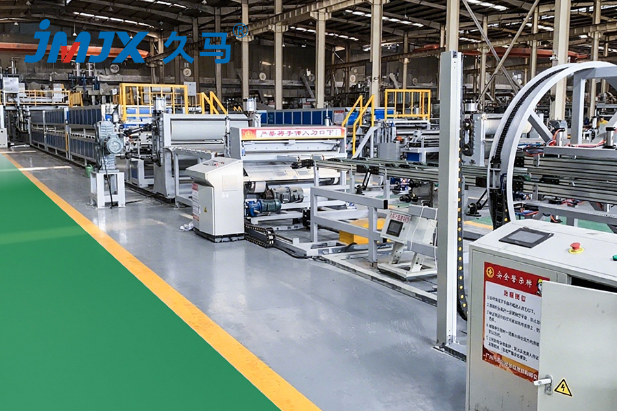 Línea de producción de ACP de alta temperatura de 5 rodillos grado B1